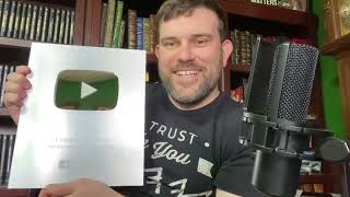 100K subscribers play button ▶️ unboxing. Thank you to all who have supported this channel!!