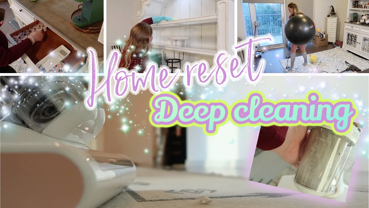 HOME RESET! DEEP CLEANING + NEW JIGOO VACUUM