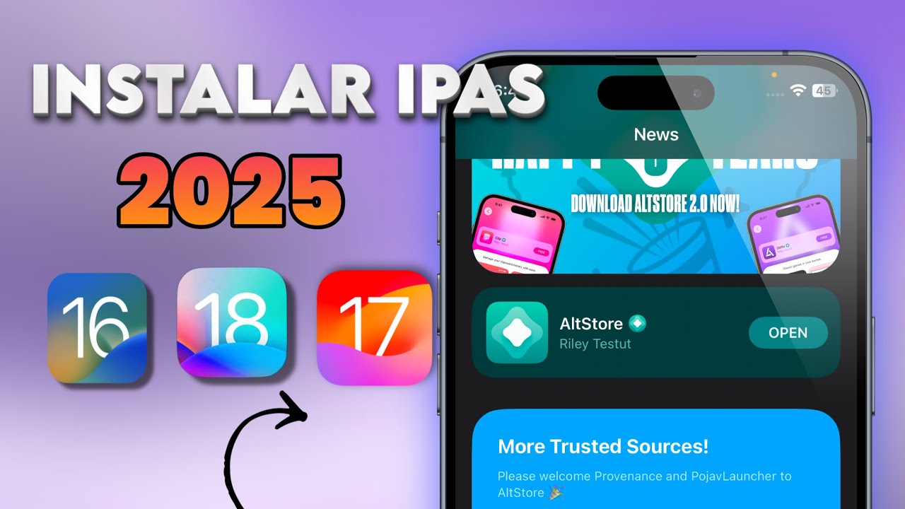 Tutorial INSTALAR ALTSTORE EN IPHONE 2025 - PASO A PASO ✅