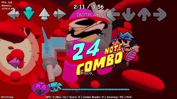 NEW Wireframe V1.5 But Every Turn a Different Character Is Used BETADCIU (FNF)