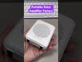 📦 Factory direct voice amplifier — Plug in. Talk. Everyone hears you