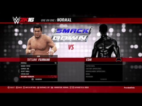 WWE 2K16 | Full Roster with DLC + Arenas