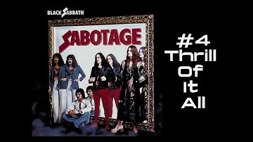 Every Song Off Black Sabbath’s Sabotage Ranked From My Least Favorite To Most Favorite