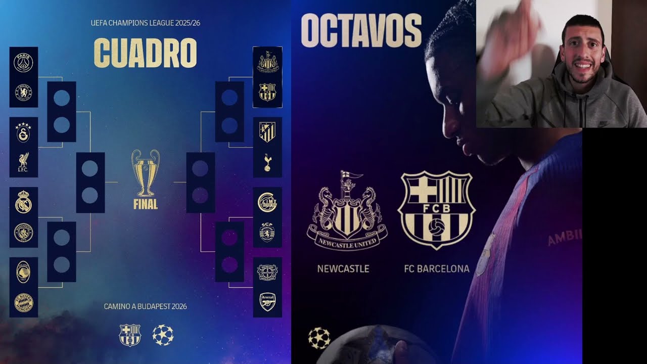 🔥 ANÁLISIS DEL SORTEO DE LA CHAMPIONS LEAGUE | Cruces, Favoritos y Sorpresas 🏆⚽