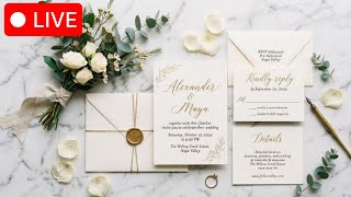 LIVE WORKSHOP: AI Wedding Invitations Are Blowing Up on Etsy (Easy to Make)