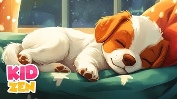 12 Hours of Piano Music for Babies - My Safe Place 🎵🐶 Cute Sleeping Puppy & Christmas Mood
