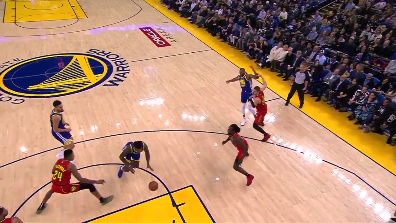 BASKETBALL CLIP 4 l Atlanta vs GSW YouTube