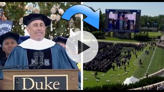 Students' surprising decision before Jerry Seinfeld's speech