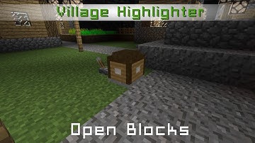 Open Blocks : Village Highlighter