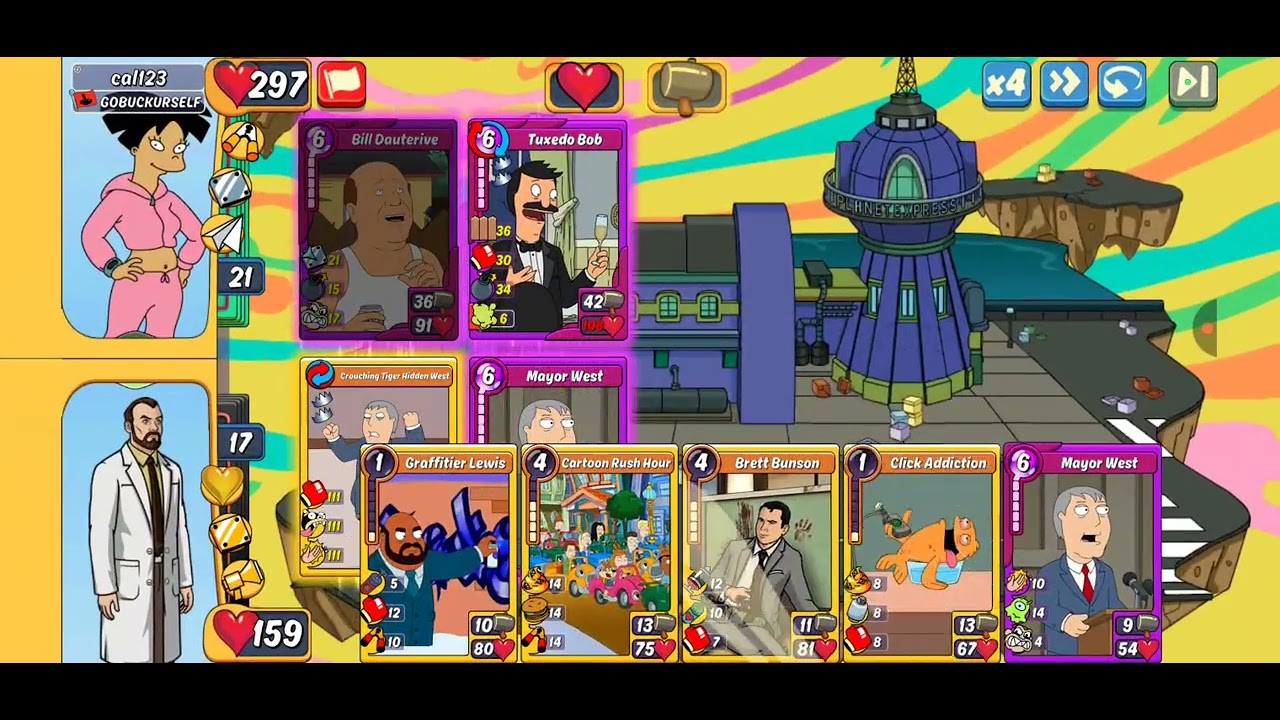 Анимационный баттл — Мэр Уэст, рукопашный бой, день 3