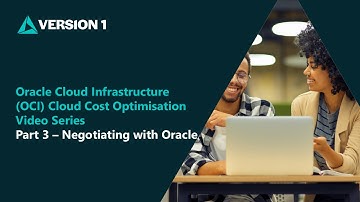 Oracle Cloud Infrastructure (OCI) Cost Optimisation Part 3 - Negotiating with Oracle