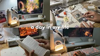 🧺 a day in my life — life lessons, vintage journalling, reading a cozy book, gaming