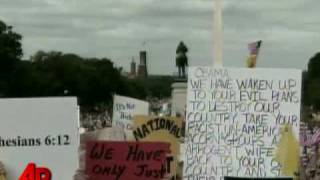 Raw Video: Tea Party Protesters Converge on D.C.