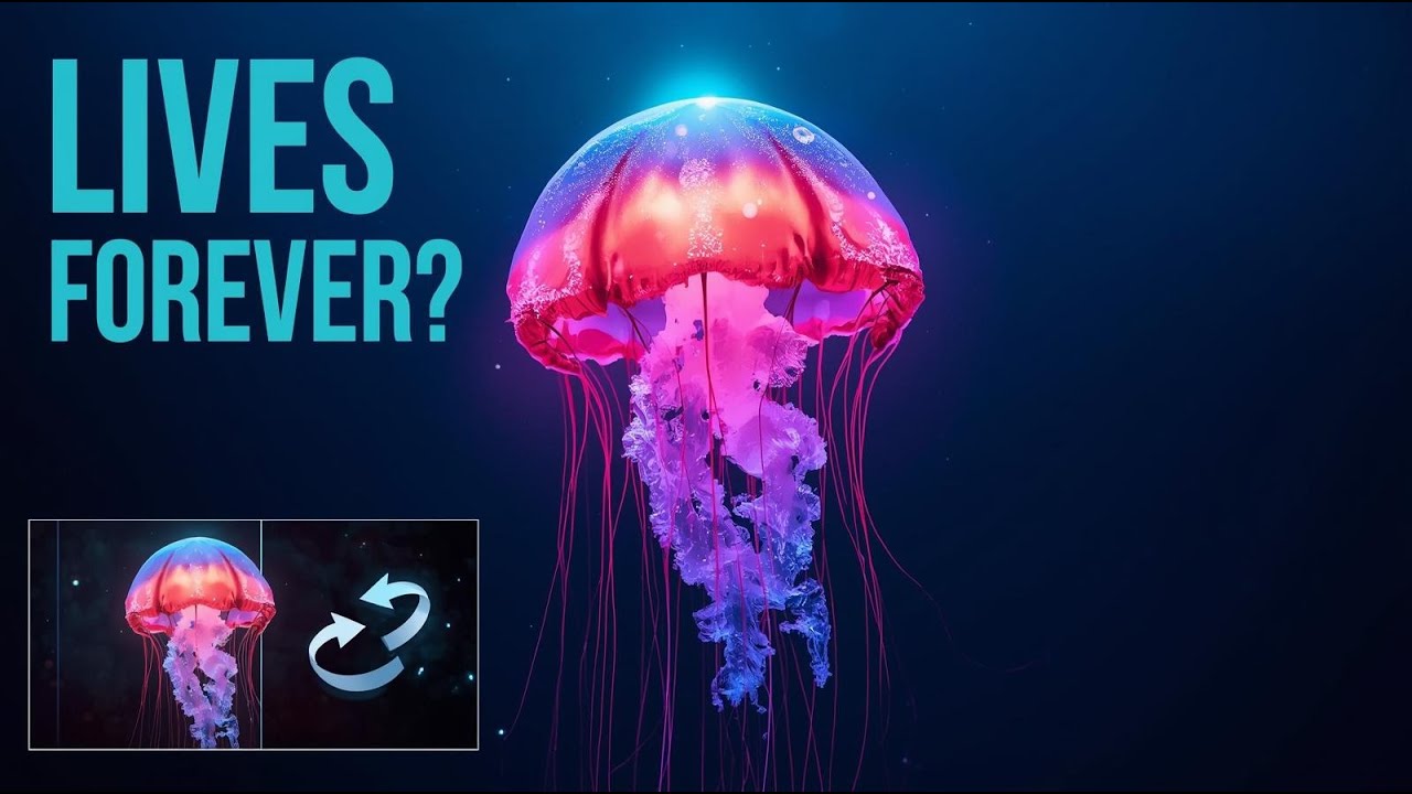 Immortal Jellyfish Explained | The Secret to Eternal Life |WEAREWILD|