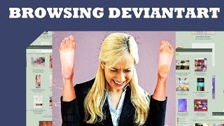 Browsing Deviantart: Bizarre Fetish Art