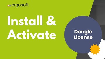 Ergosoft Installation and License Activation USB Dongle