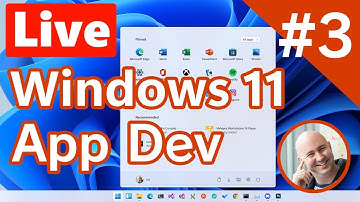 Windows 11 App Dev - C# / WinUI  / UWP - Live coding - #3