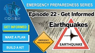 Get Informed About Earthquakes | CODSN Emergency Preparedness