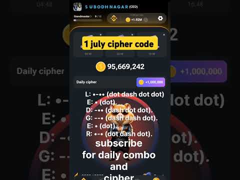 1 july cipher