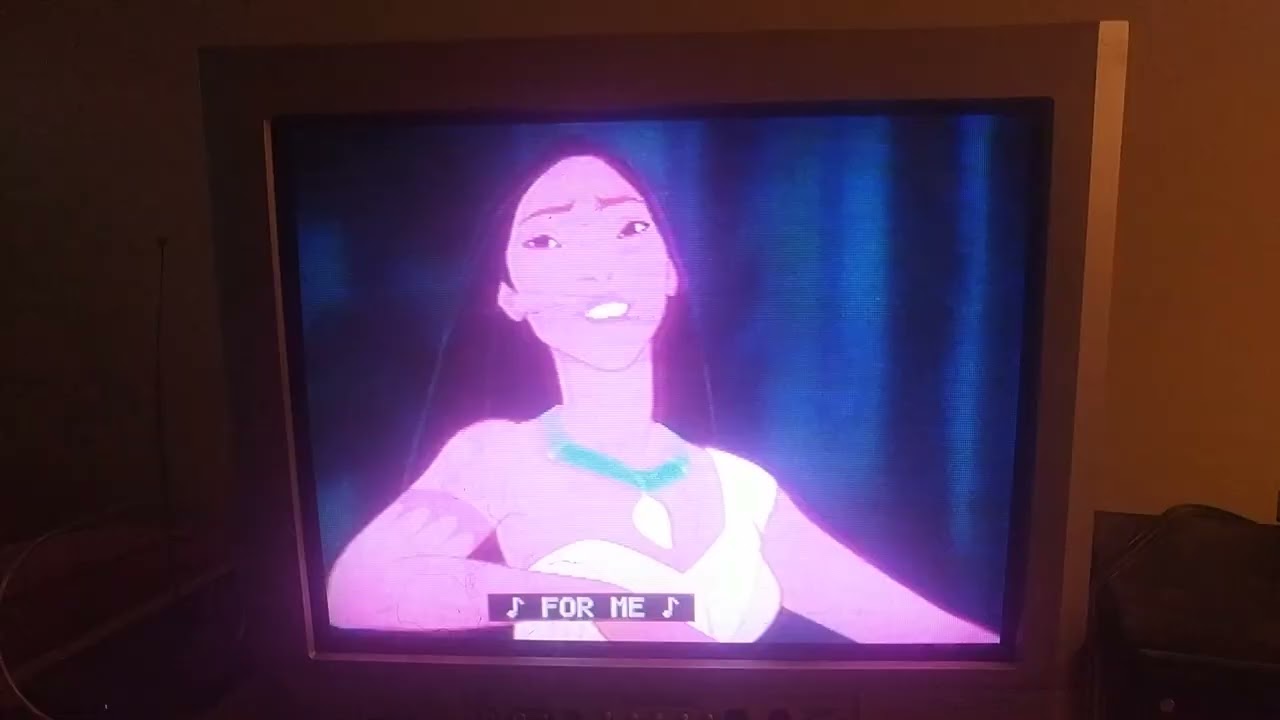 Pocahontas 1996 VHS Just Around The Riverbend Scene
