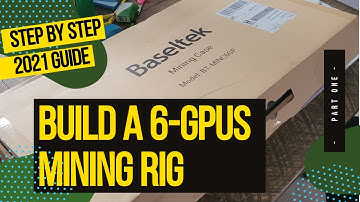 Part 1 of 3 - How to Build an Ethereum Crypto Mining Rig for 6 GPUs PCIe 4.0
