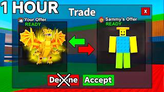 Trading A Noobini To A Dragon In 1 Hour But I Cant Decline