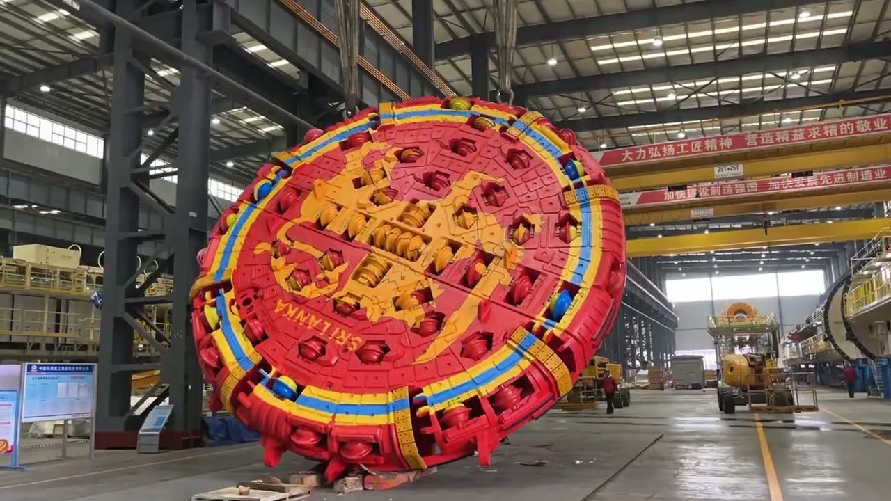 Time lapse video of CRCHI TBM