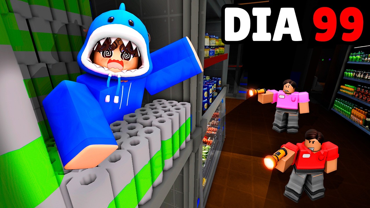 SOBREVIVI AO TERRÍVEL MERCADO MACABRO DO ROBLOX