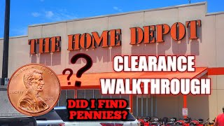 CLEARANCE WALKTHROUGH || DID I FIND PENNIES? #homedepotclearance