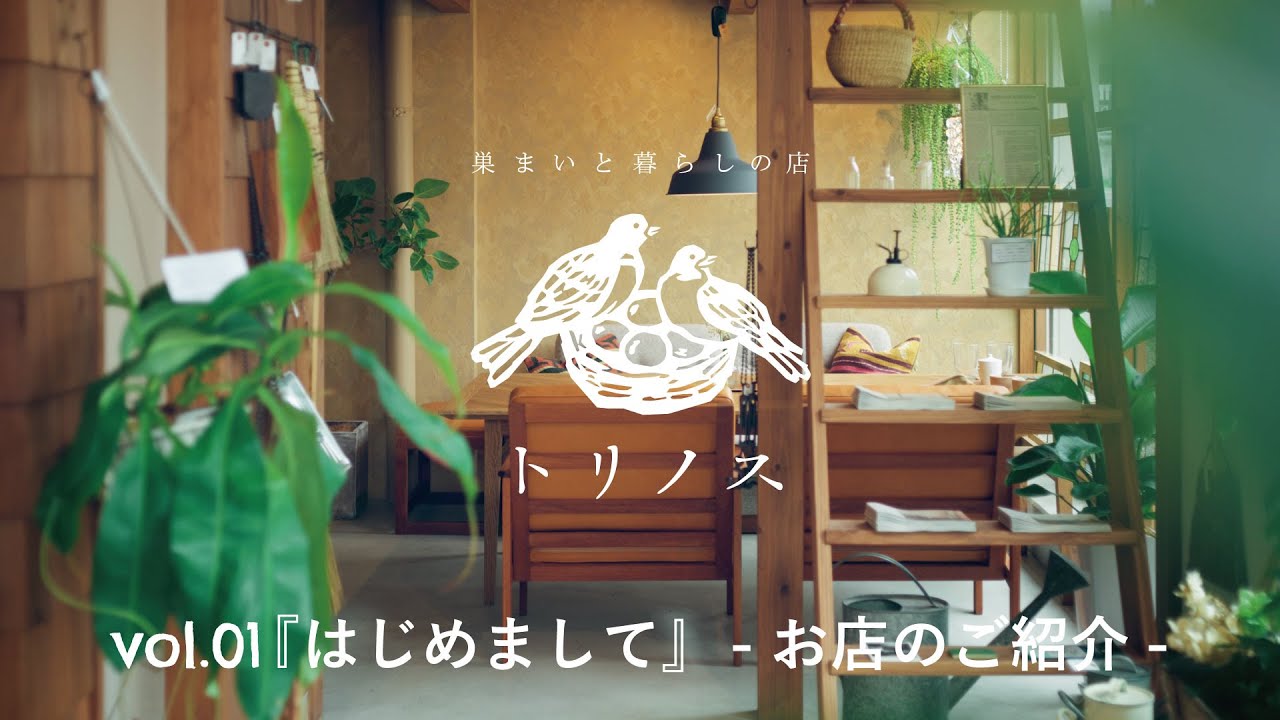 巣まいと暮らしの店トリノス「vol.1 はじめまして」お店のご紹介