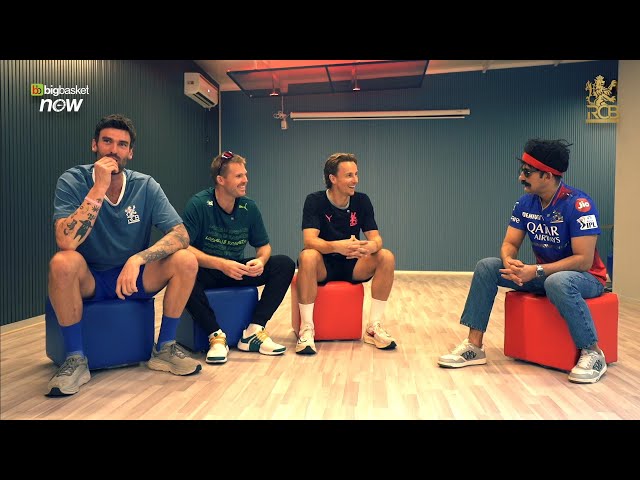 RCB Insider Show with Mr. Nags ft. Reece Topley, Lockie Ferguson and Tom Curran | IPL 2024 class=