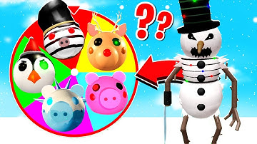 ROBLOX PIGGY RANDOM MAPS & SKIN CHALLENGE! (Part 28)