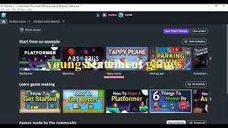 How to make a platformer in Gdevelop Wealth