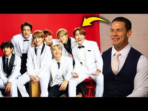 John Cena Explains Why Hes a BTS ARMY...and Supports There Message "Love Yourself"!😱