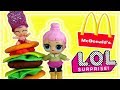 LOL Surprise & Play Doh • Laleczki w McDonald's • Burger dla Bobasa • bajki po polsku