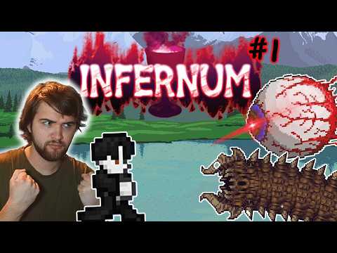 I Took On Terraria Calamity's Hardest Challenge || Infernum Mode Part 1