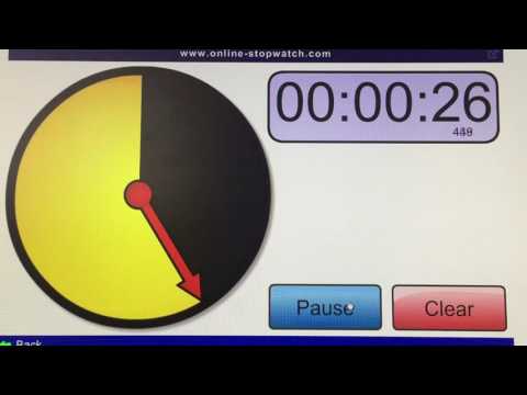 45 second clock