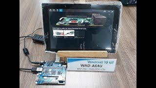 Wad-A64U Mipi-Dsi Display - Windows 10 Iot Core1709 Ver.