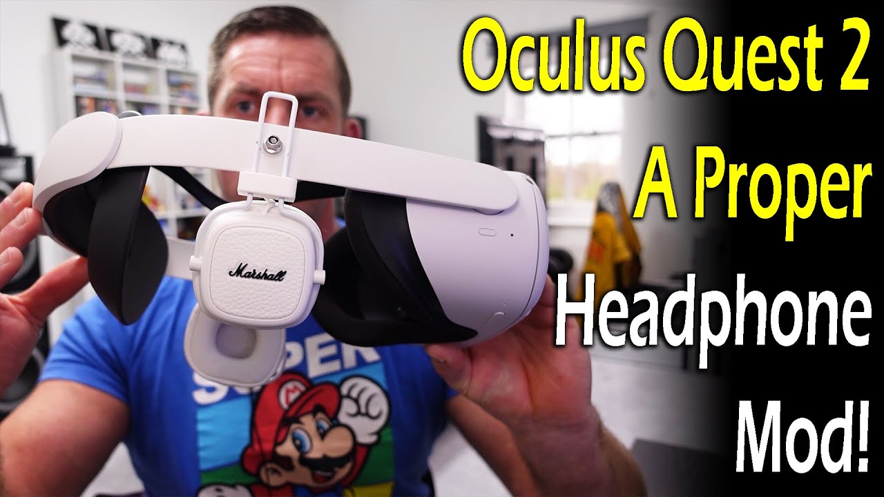 Oculus Quest 2 - A Proper Headphone Mod! - YouTube