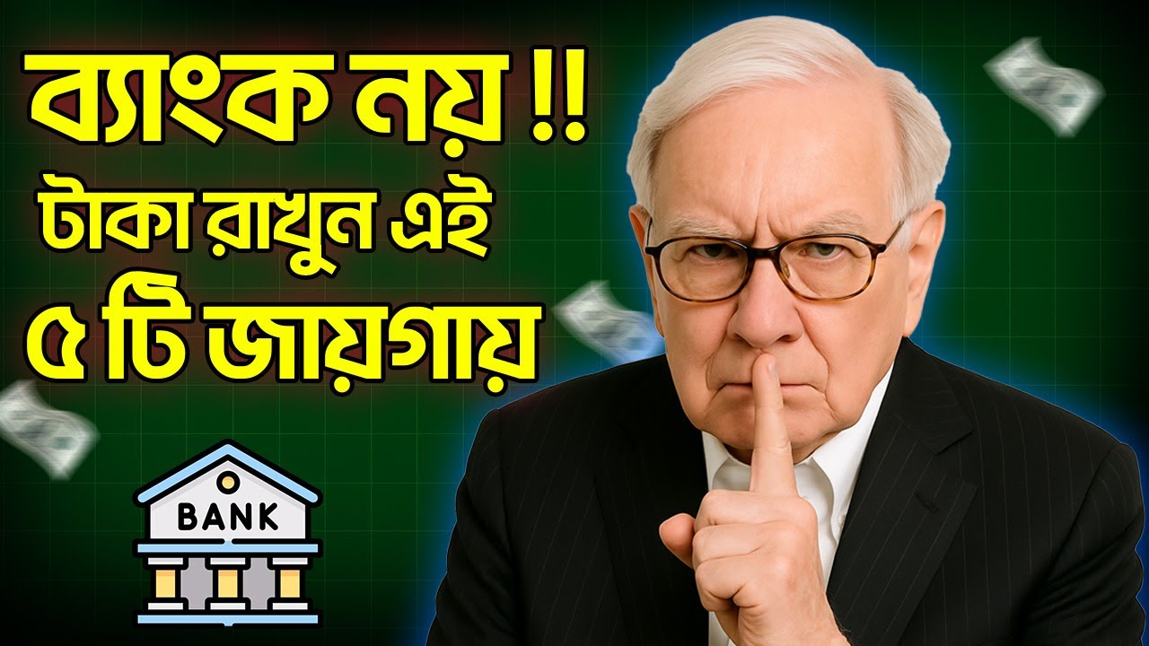 ব্যাংক নয় ! টাকা দিয়ে টাকা বানানোর পাঁচটি উপায় | 5 Assets That Are Better Than Cash!