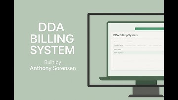 Anthony Jacob Sorensen DDA App Portfolio Demonstration