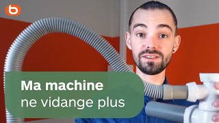 Comment faire quand ma machine à laver ne vidange plus ? | Les Tutos Boulanger