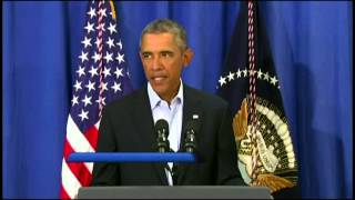 Obama Speaks On Foley Beheading