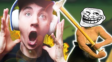 HAVE YOU EVER SEEN DAWKO ANGRY?! || Getting Over It with Bennett Foddy Part 1