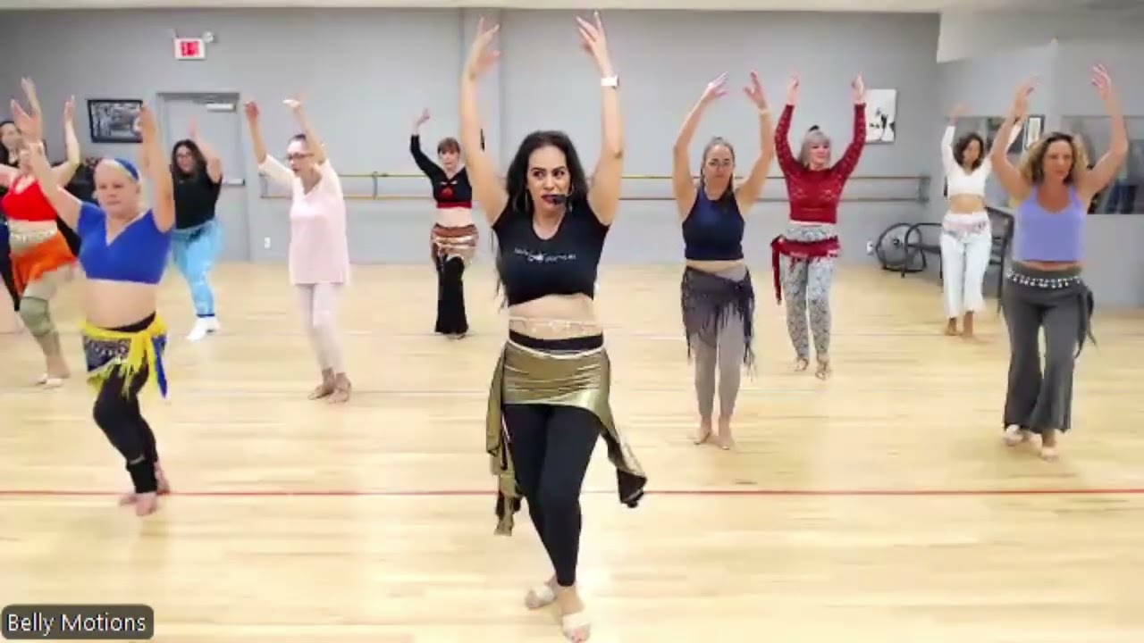 Ultimate BELLY DANCE Technique Class! 