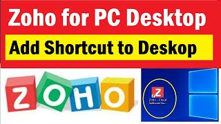 Zoho for Windows PC | Create Zoho Shortcut on PC Desktop | How to Add zoho to desktop screenshot 5