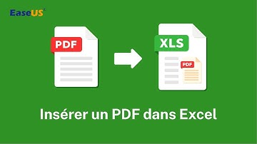 Insérer un fichier PDF dans Excel [5 Méthodes ]