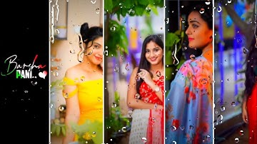 Alight Motion Tip Tip Barsha Pain Rain Drop Lyrics Status Video Editing Kinemaster New Video Editing