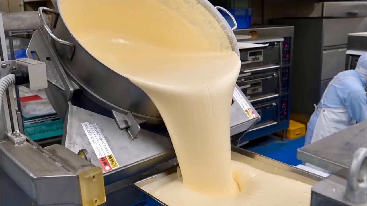 Невероятно! Производство десертов в популярных пекарнях и фабриках Азии