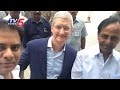 KTR shares selfie with Tim Cook,KCR and Sachin Tendulkar on Twitter